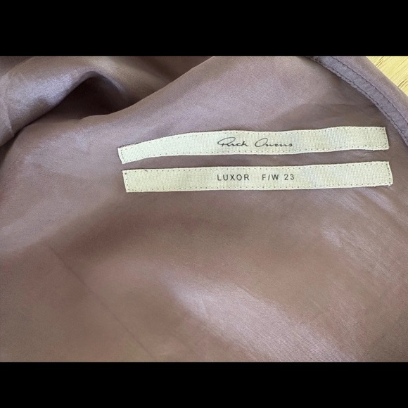 Rick Owens Taco Dress w/bag - Picture 4 of 5